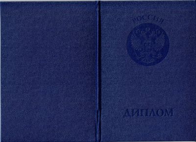 Диплом академии с 1997 по 2003